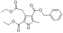 4-BENZYL 2-ETHYL 3-(2-ETHOXY-2-OXOETHYL)-5-METHYL-1H-PYRROLE-2,4-DICARBOXYLATE CAS#: 52887-35-1
