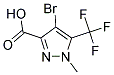 4-BROMO-1-METHYL-5-(TRIFLUOROMETHYL)-1H-PYRAZOLE-3-CARBOXYLIC ACID CAS#: 497833-03-1