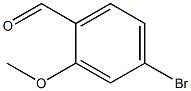 4-BROMO-2-METHOXYBENZALDEHYDE CAS#: 43192-33-2