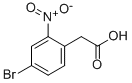 (4-BROMO-2-NITRO-PHENYL)-ACETIC ACID CAS#: 6127-11-3