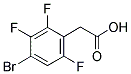 4-BROMO-2,3,6-TRIFLUOROPHENYLACETIC ACID CAS#: 537033-59-3