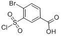 4-BROMO-3-CHLOROSULFONYL-BENZOIC ACID CAS#: 50803-23-1