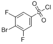 4-BROMO-3,5-DIFLUOROBENZENESULPHONYL CHLORIDE CAS#: 518057-63-1