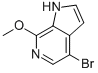4-BROMO-7-METHOXY-6-AZAINDOLE CAS#: 425380-37-6