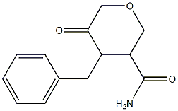 4-Benzyl-5-oxotetrahydro-2H-pyran-3-carboxaMide CAS#: 433283-16-0