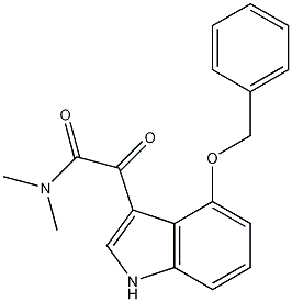 4-(Benzyloxy)-N,N-dimethyl-indole-3-glyoxylamide CAS#: 52061-51-5