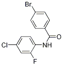 4-BroMo-N-(2-fluoro-4-chlorophenyl)benzaMide, 97% CAS#: 545381-70-2