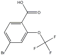 4-Bromo-2-(trifluoromethoxy)benzoic acid CAS#: 509142-48-7