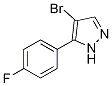 4-Bromo-5-(4-fluorophenyl)-1(2)H-pyrazole CAS#: 474706-36-0