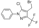 4-Bromomethyl-5-chloro-1-phenyl-3-trifluoromethyl-1H-pyrazole CAS#: 447401-77-6