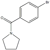 (4-Bromophenyl)(pyrrolidin-1-yl)methanone CAS#: 5543-27-1
