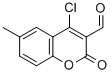 4-CHLORO-3-FORMYL-6-METHYLCOUMARIN& CAS#: 51069-84-2