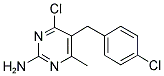 4-CHLORO-5-(4-CHLORO-BENZYL)-6-METHYL-PYRIMIDIN-2-YLAMINE CAS#: 500157-73-3