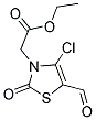 (4-CHLORO-5-FORMYL-2-OXO-THIAZOL-3-YL)-ACETIC ACID ETHYL ESTER CAS#: 487037-12-7