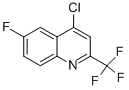 4-CHLORO-6-FLUORO-2-(TRIFLUOROMETHYL)QUINOLINE CAS#: 59611-55-1