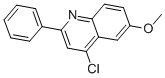 4-CHLORO-6-METHOXY-2-PHENYLQUINOLINE CAS#: 50593-72-1