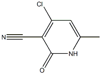4-CHLORO-6-METHYL-2-OXO-1,2-DIHYDROPYRIDINE-3-CARBONITRILE CAS#: 582300-58-1