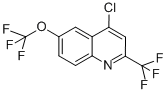 4-CHLORO-6-(TRIFLUOROMETHOXY)-2-(TRIFLUOROMETHYL)QUINOLINE CAS#: 503148-24-1