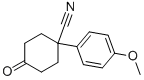 4-CYANO-4-(4-METHOXYPHENYL)CYCLOHEXANONE CAS#: 5309-14-8