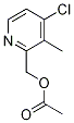 (4-Chloro-3-methylpyridin-2-yl)methyl acetate CAS#: 59886-84-9