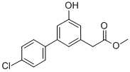 4'-Chloro-5-hydroxy-(1,1'-biphenyl)-3-acetic acid methyl ester CAS#: 53136-99-5