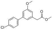 4'-Chloro-5-methoxy-3-biphenylacetic acid, methyl ester CAS#: 53183-84-9