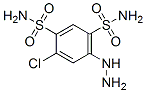 4-Chloro-6-hydrazino-1,3-benzenedisulfonamide CAS#: 643-25-4