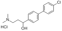 4'-Chloro-alpha-(2-(dimethylamino)ethyl)-4-biphenylmethanol hydrochloride CAS#: 50910-23-1