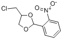 4-Chloromethyl-2-(2-nitrophenyl)-1,3-dioxolane CAS#: 53460-81-4