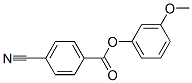4-Cyanobenzoic acid 3-methoxyphenyl ester CAS#: 53327-11-0
