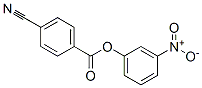 4-Cyanobenzoic acid 3-nitrophenyl ester CAS#: 53327-06-3