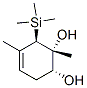 4-Cyclohexene-1,2-diol, 1,5-dimethyl-6-(trimethylsilyl)-, (1R,2R,6R)- (9CI) CAS#: 511544-31-3