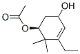 4-Cyclohexene-1,3-diol,5-ethyl-6,6-dimethyl-,1-acetate,(1S)-(9CI) CAS#: 443119-41-3