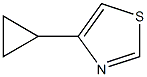 4-Cyclopropylthiazole CAS#: 433217-34-6