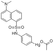 4-DANSYLAMINOPHENYLMERCURIC ACETATE CAS#: 53282-60-3
