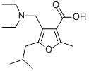 4-DIETHYLAMINOMETHYL-5-ISOBUTYL-2-METHYL-FURAN-3-CARBOXYLIC ACID CAS#: 435341-96-1