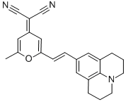 4-(Dicyanomethylene)-2-methyl-6-(julolidin-4-ylvinyl)-4H-pyran CAS#: 51325-95-2