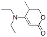 4-(Diethylamino)-5,6-dihydro-5-methyl-2H-pyran-2-one CAS#: 54774-87-7