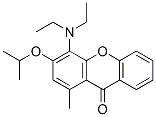4-(Diethylamino)methyl-3-isopropoxy-9H-xanthen-9-one CAS#: 58741-67-6
