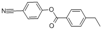 4-ETHYLBENZOIC ACID-4'-CYANOPHENYL ESTER CAS#: 56131-48-7