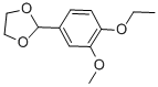 4-Ethoxy-3-methoxybenzaldehydeethyleneacetal CAS#: 52987-93-6