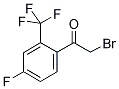 4-FLUORO-2-(TRIFLUOROMETHYL)PHENACYL BROMIDE CAS#: 537050-13-8