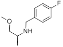 (4-FLUORO-BENZYL)-(2-METHOXY-1-METHYL-ETHYL)-AMINE CAS#: 418786-13-7