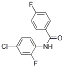 4-Fluoro-N-(2-fluoro-4-chlorophenyl)benzaMide, 97% CAS#: 546082-82-0