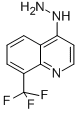4-HYDRAZINO 8-TRIFLUOROMETHYL-QUINOLINE CAS#: 57369-92-3
