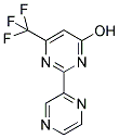 4-HYDROXY-2-(PYRAZIN-2-YL)-6-(TRIFLUOROMETHYL)PYRIMIDINE CAS#: 438249-86-6