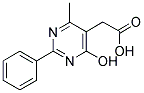 (4-HYDROXY-6-METHYL-2-PHENYL-PYRIMIDIN-5-YL)-ACETIC ACID CAS#: 432016-35-8