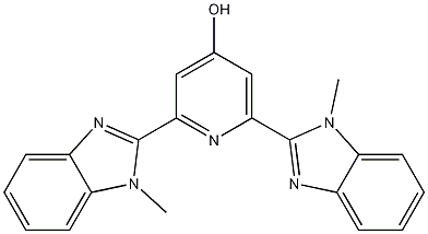 4-Hydroxy-2,6-bis(1-methylbenzimidazol-2-yl)pyridine CAS#: 533928-74-4