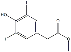 4-Hydroxy-3,5-diiodo-benzeneacetic Acid Methyl Ester CAS#: 56460-36-7