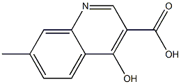 4-Hydroxy-7-Methylquinoline-3-carboxylic acid CAS#: 51726-77-3